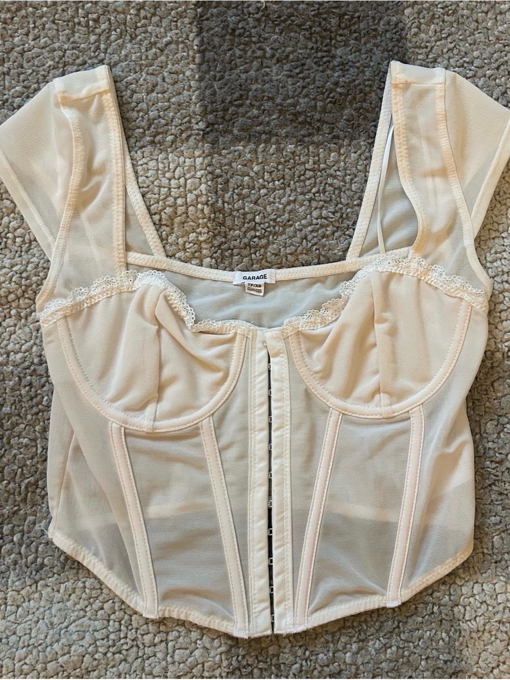 GARAGE CORSET TOP